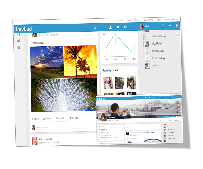 TravBud – Social Networking Community for travelers